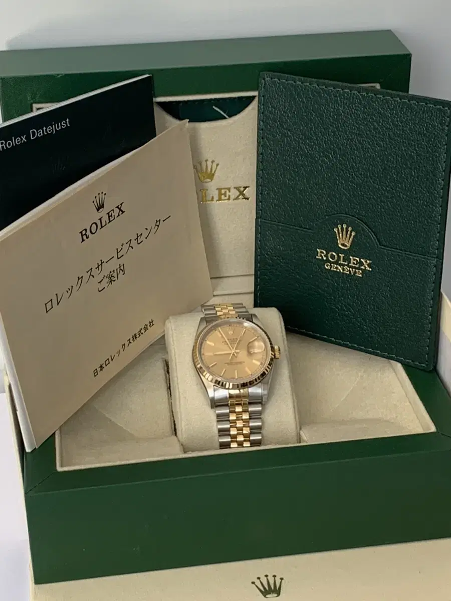 [폐업 세일] Rolex Datejust 데이저스트 콤비 16233